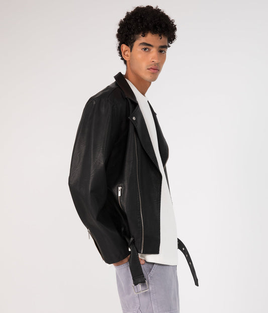 DALEX Men's Vegan Motorcycle Jacket | Matt & Nat