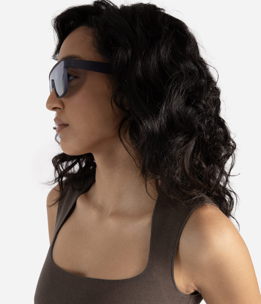 FEIGE Blue Square Sunglasses | Matt & Nat