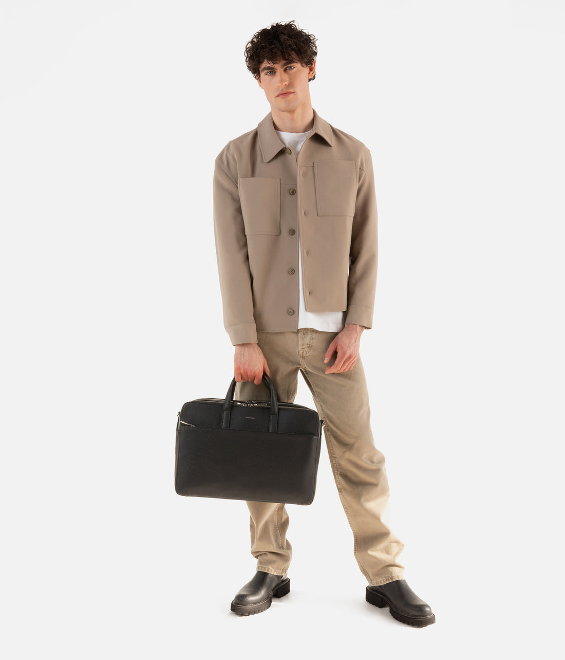 TOM Vegan Briefcase - Purity | Matt & Nat
