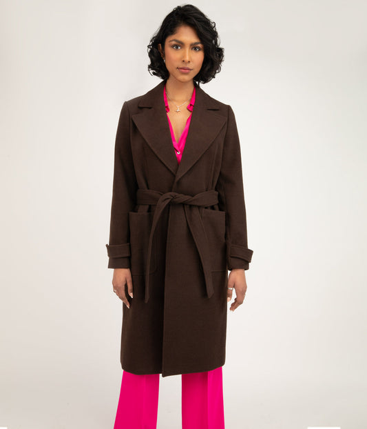 EVIE Women's Vegan Wool Coat | Matt & Nat