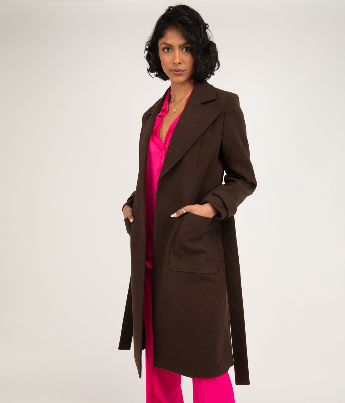 EVIE Women's Vegan Wool Coat | Matt & Nat