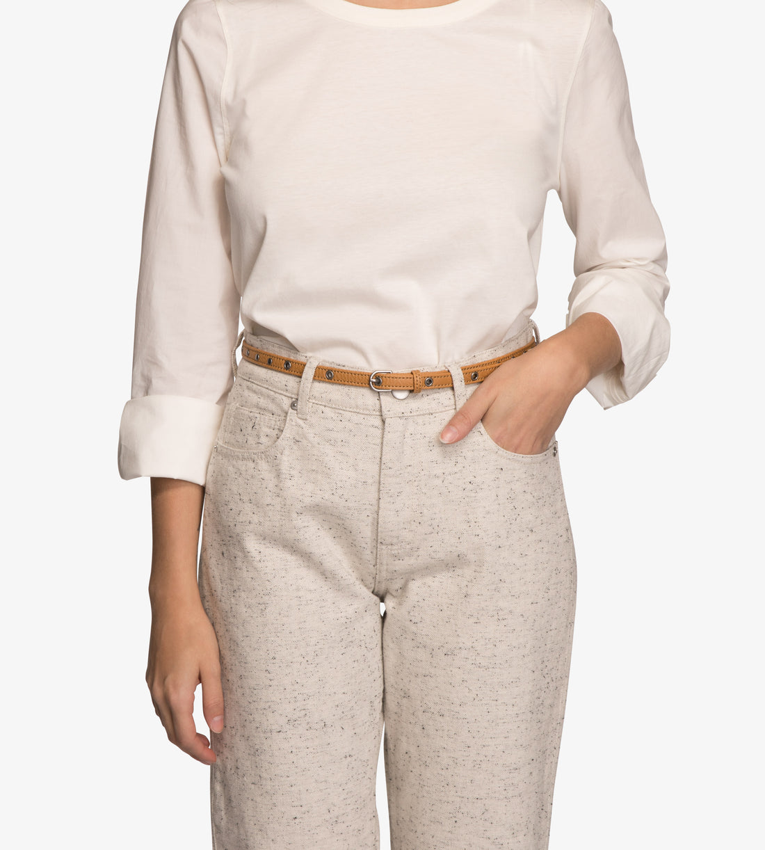BOWIE Women's Vegan Skinny Belt | Matt & Nat